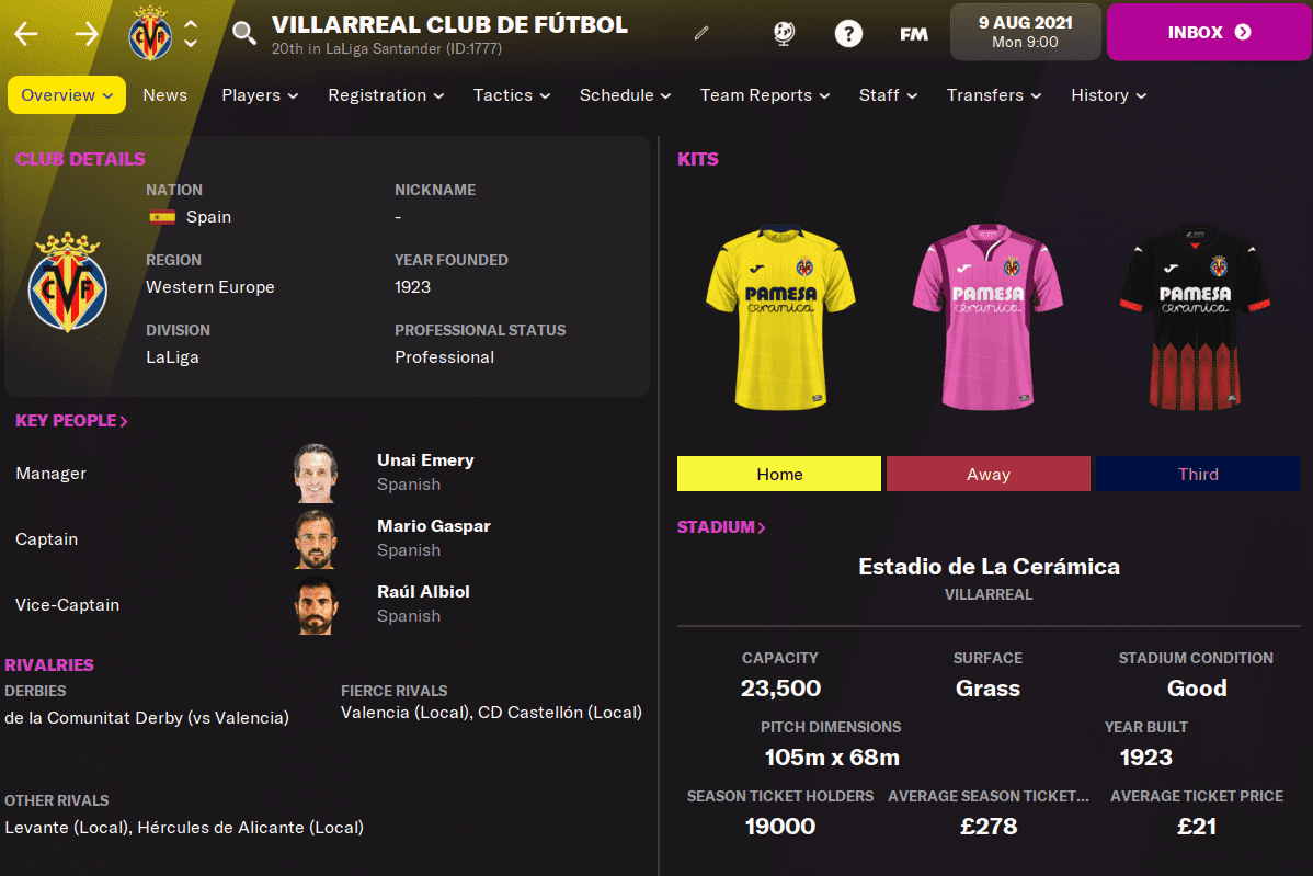 FM22 Villareal