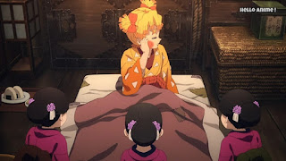 鬼滅の刃アニメ 遊郭編 3話 我妻善逸 善子ちゃん 女装 Agatsuma Zenitsu | Demon Slayer Season 2