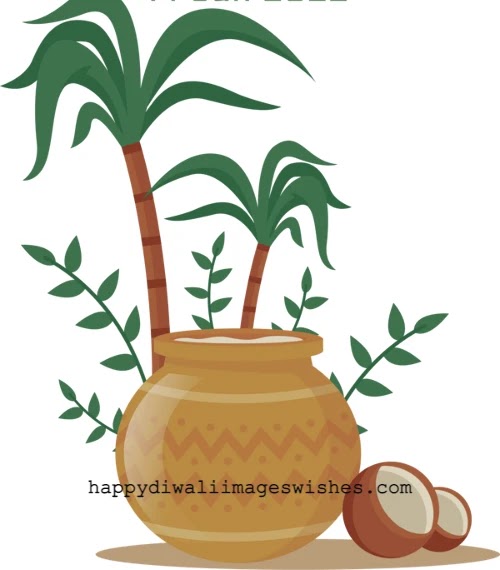 Pongal Festival Drawing Easy