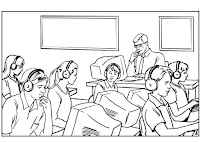 Teacher Coloring Pages