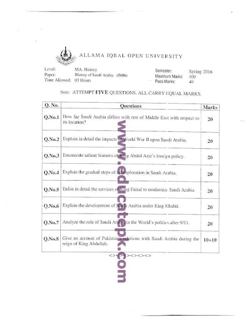 aiou-old-papers-ma-history-code-5686