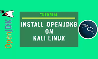 install openjdk 8 on Kali Linux