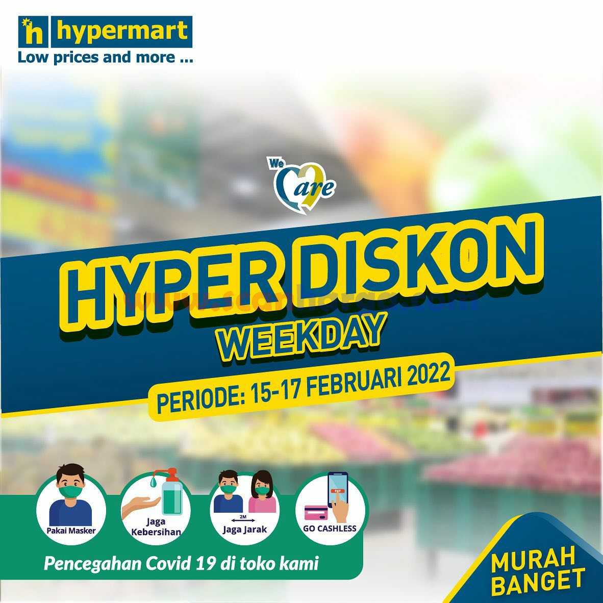 Promo Hypermart Weekday Terbaru 15 - 17 Februari 2022