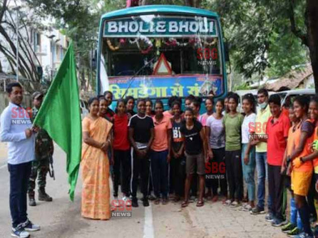 Jharkhand women's hockey team leaves for National Senior Women's Hockey Championship held in UP