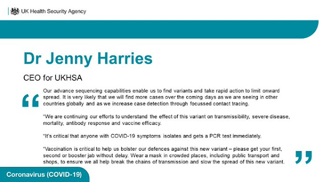 Jenny Harries says get a PCR test if symptoms