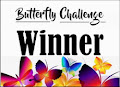 Winner at Butterfly Challenge!