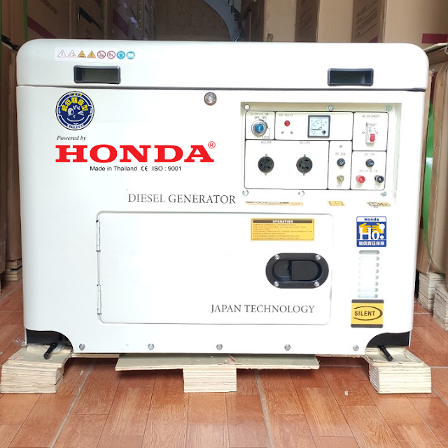 Máy Phát Điện Honda Chạy Dầu HD9500ET (6.2Kva)