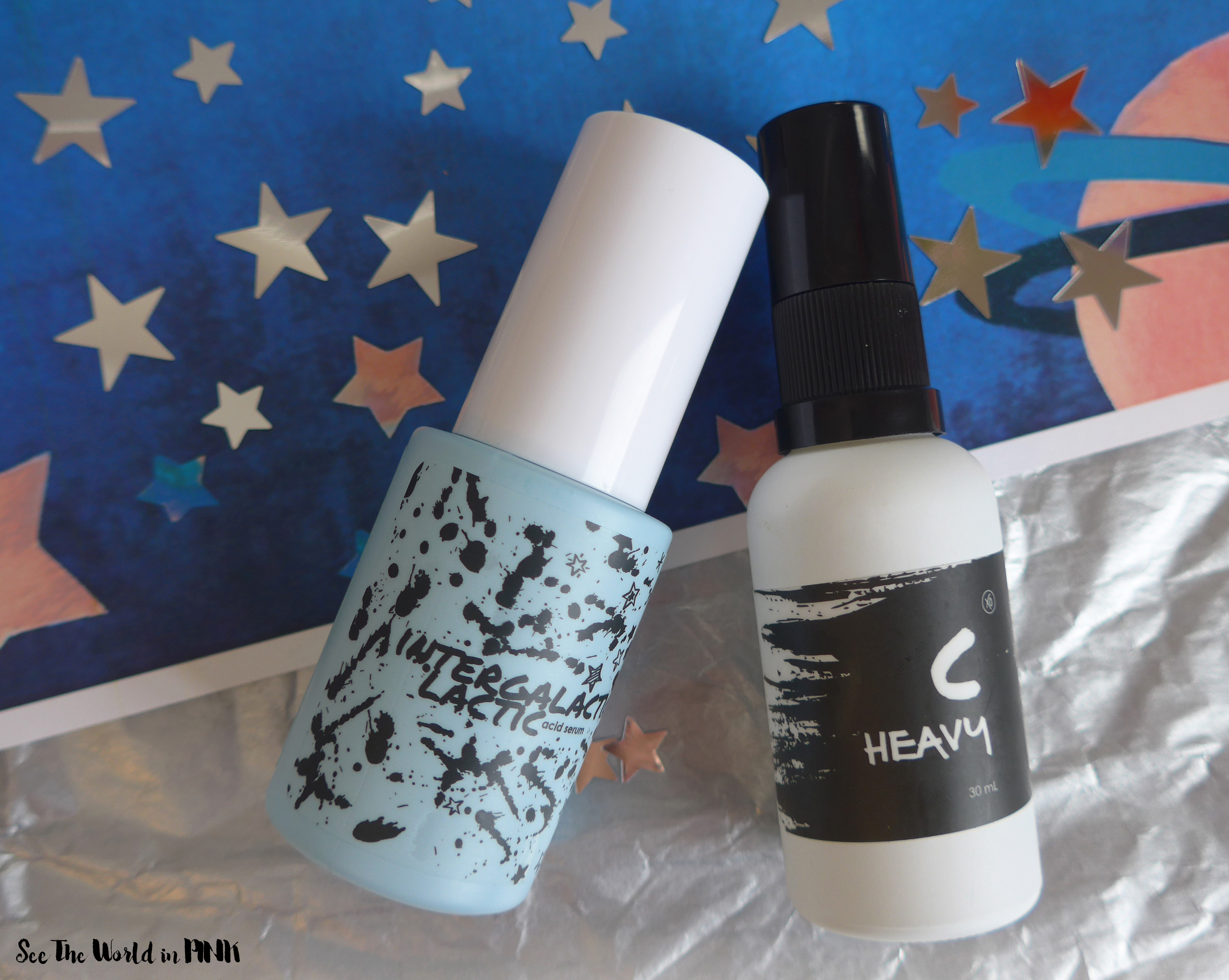 Some Out Of The World Products From XO Face Care - Heavy C Serum & Intergalactic Lactic Acid Serum