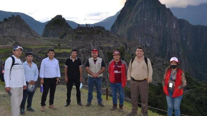 Ministerio de Cultura con Mincetur y Minam visitaron la Llaqta de Machupicchu