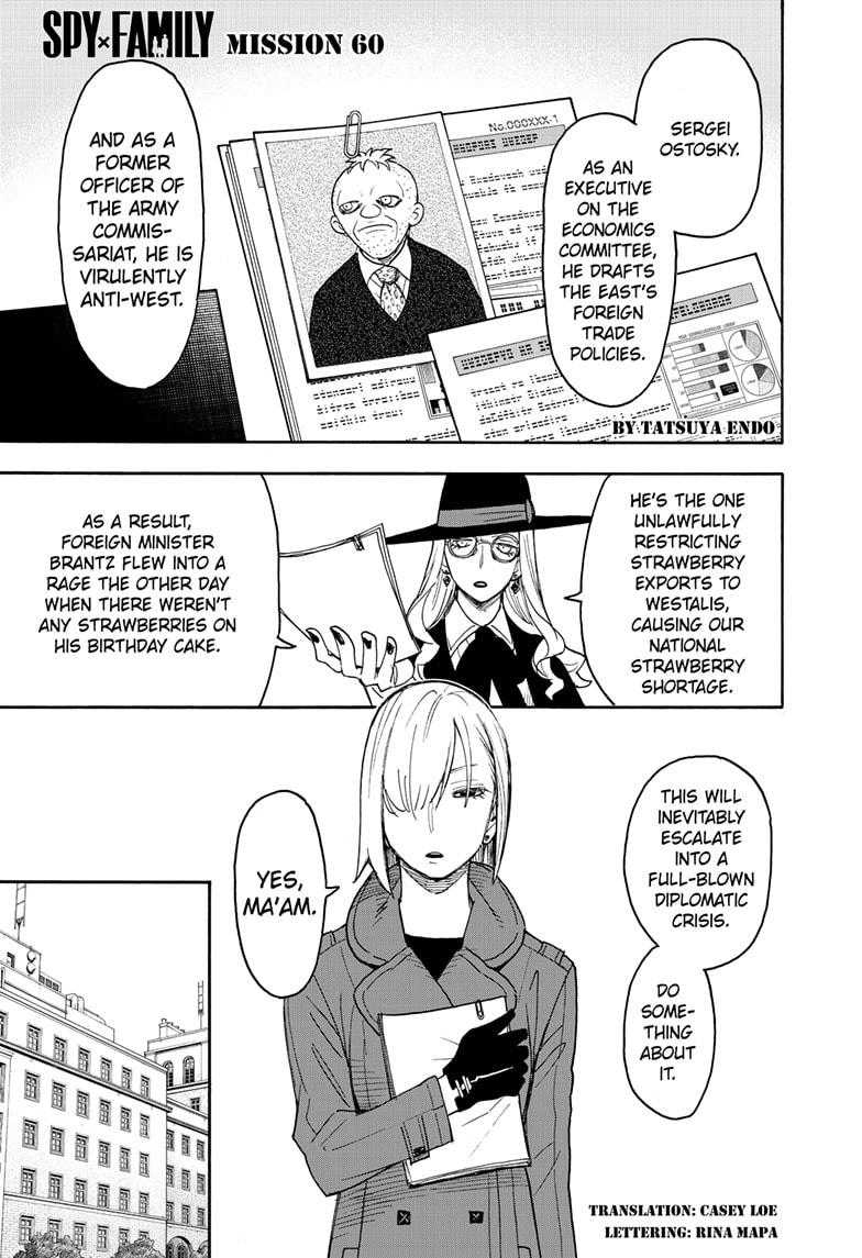 read Spy x Family Chapter 60 Manga Online