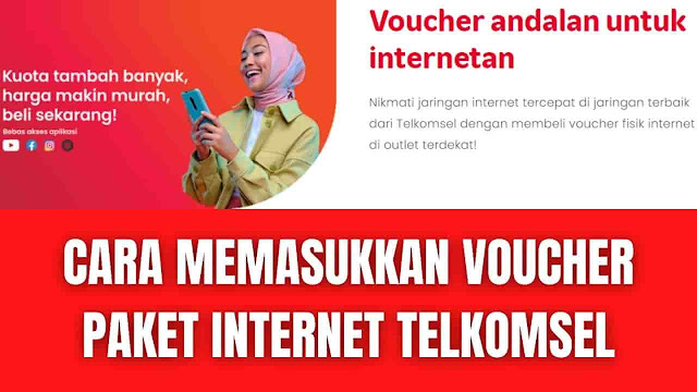 Cara Memasukkan Voucher Internet Telkomsel