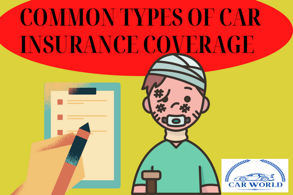 Common types of car insurance coverage