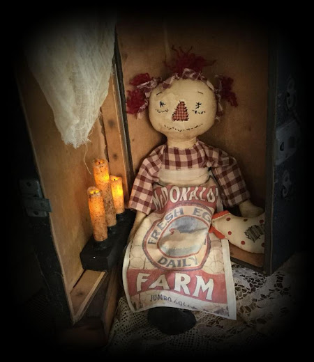 Raggedy Ann Farmhouse "Hen"