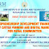 Entrepreneurship Development Training on Dairy Cattle Farming and Digital Marketing for Rural Communities     -    Jointly Organised by  Dept. of Electronics and Communication Engineering, & Unnat Bharat Abhiyan SRMIST in association with State Institute of Rural Development & Panchayat Raj (SIRD & PR) Date: 24th & 26th November 2021 -Nattarasanpattu V