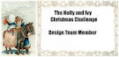 Lid van het designteam van thehollyandivychristmaschallenge