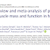 Revisão sistemática e meta-análise da ingestão de proteínas para apoiar a massa e função muscular.