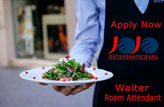 Housekeeping Room Attendant & Waiter Recruitment in Qatar | For JOJO INTERNATIONAL PVT LTD