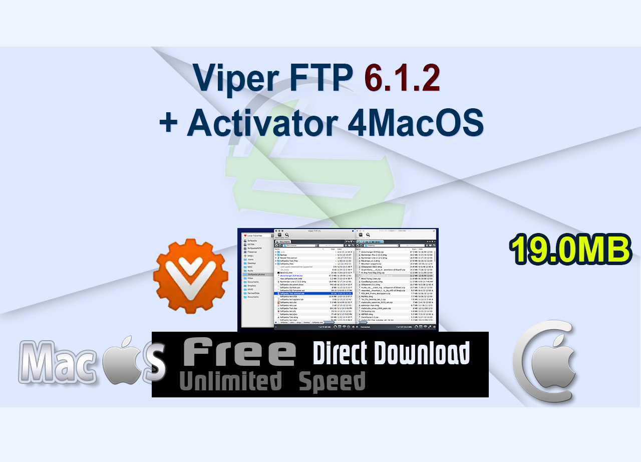 Viper FTP 6.1.2 + Activator 4MacOS