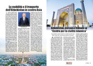 FEBBRAIO 2022 PAG. 33 - Uzbekistan, mosaico italiano al “Centro per la civiltà islamica”