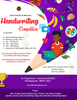 HANDWRITING COMPETITION