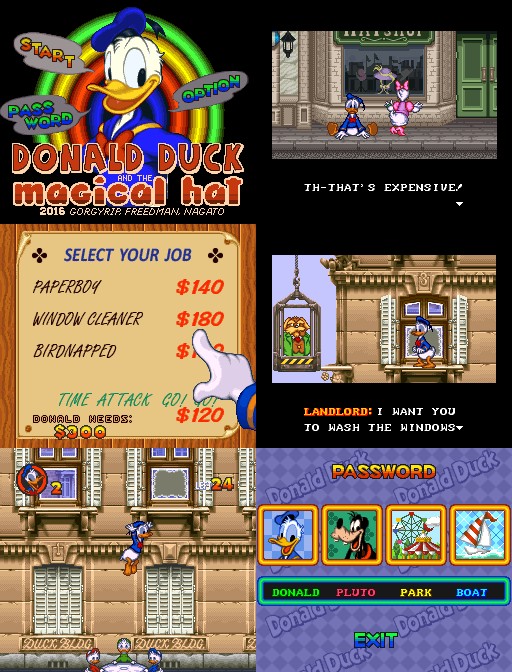  Detalle Donald Duck no Mahou no Boushi (ROM Español) by GBVarbal (ROM Español) descarga ROM SNES