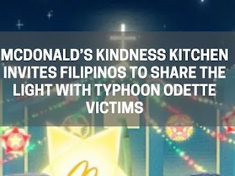 McDonald’s Kindness Kitchen Urges Filipinos To Share The Light With Typhoon Odette Victims