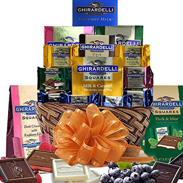 Holiday Ghirardelli Chocolate Gift Basket
