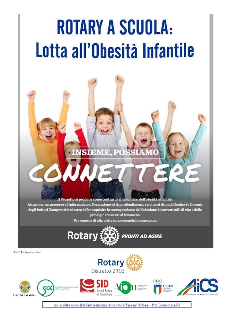 ROTARY A SCUOLA: Lotta all'Obesità Infantile