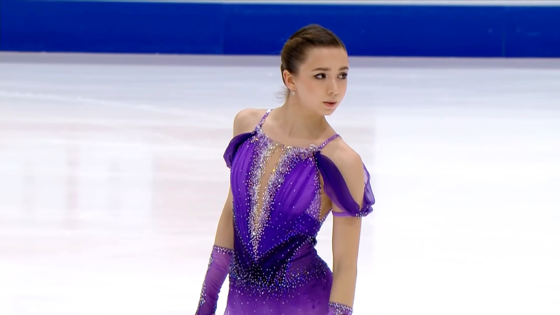 Kamila Valieva 2022 European Championships Russian Figure Skater