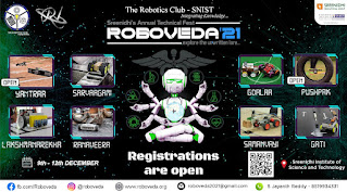 Sreenidhi's Annual Technical Fest Roboveda'21