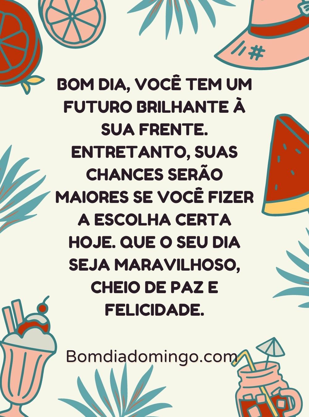 frase de bom dia