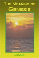 Meaning of Genesis