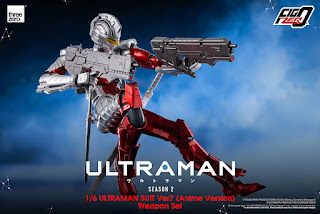 Fig Zero 1/6 ULTRAMAN SUIT Ver7 (Anime Version) Weapon set, Threezero