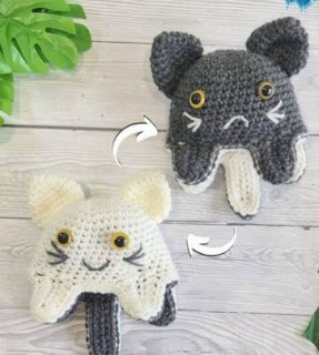 PATRON GRATIS GATO REVERSIBLE AMIGURUMI 50246 🐱