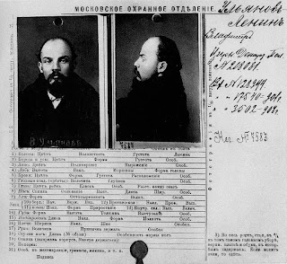 Lenin'in Ohranka tarafından oluşturulmuş sabıka dosyası