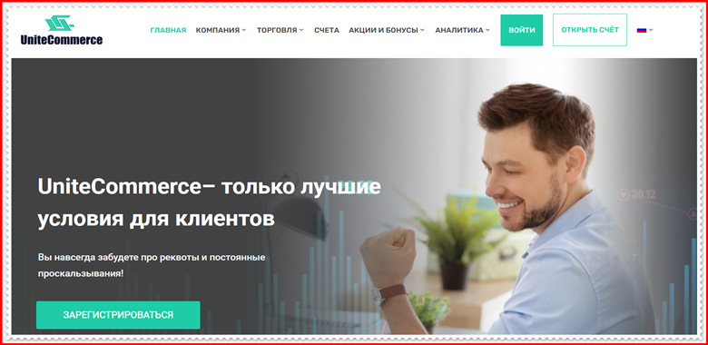 Мошеннический проект unitecommerce.cc – Отзывы, развод, мошенники. Обзор компании UniteCommerce