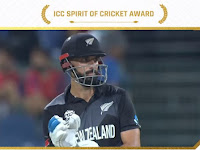 New Zealand’s Daryl Mitchell named the ICC Spirit of Cricket Award 2021.