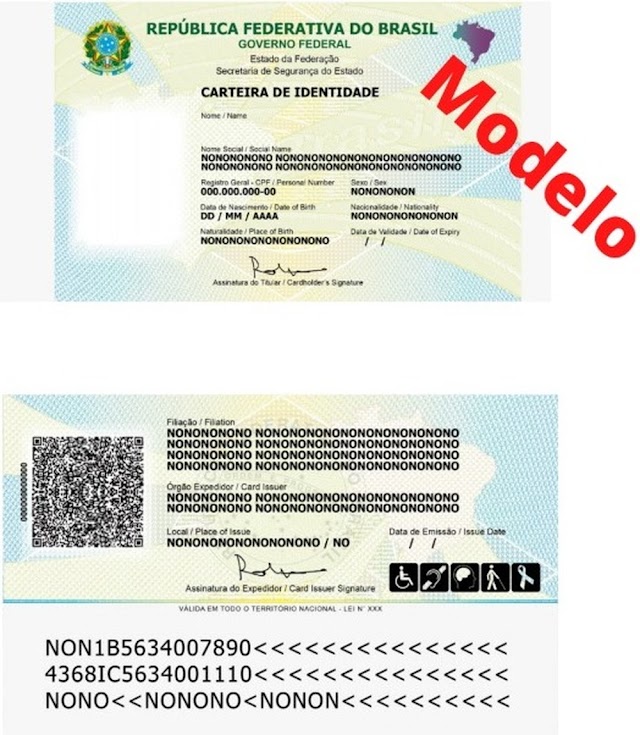 Carteira de Identidade: veja como será o novo RG