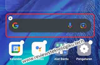 pasang google penelusuran di oppo