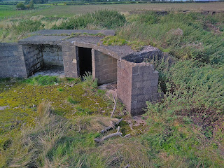 " view above bunker complex"