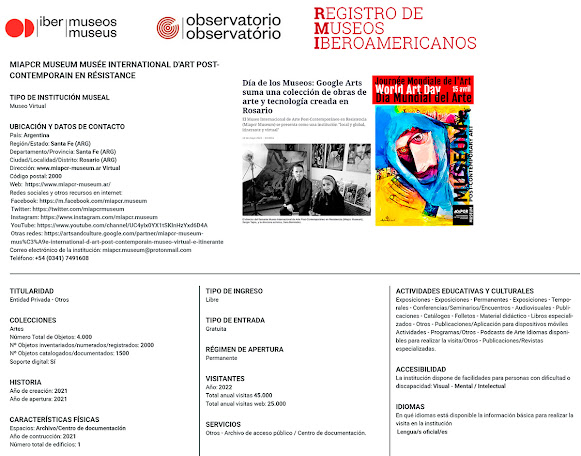 REGISTRO DE MUSEOS IBEROAMERICANOS RMI Madrid España