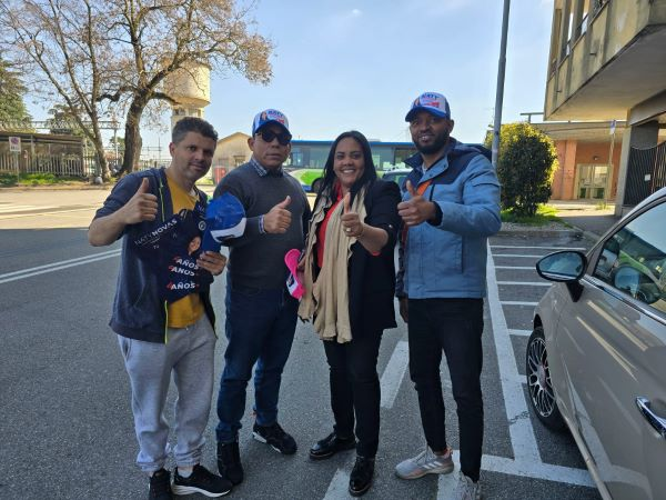 Candidata a diputada de ultramar por PRM Naty Novas realiza recorrido en Italia y Suiza