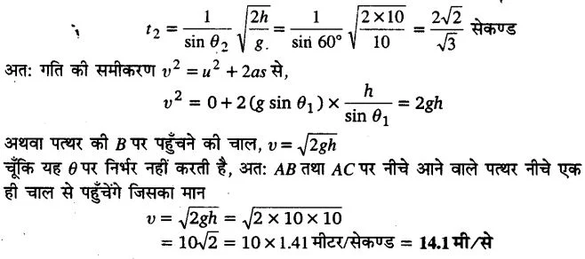 Solutions Class 11 भौतिकी विज्ञान Chapter-6 (कार्य, ऊर्जा और शक्ति)