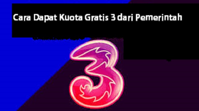  Semenjak pandemi melanda beberapa negara Cara Dapat Kuota Gratis 3 dari Pemerintah Terbaru