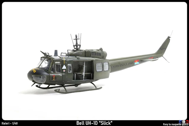 Bell UH-1D d'Italeri au1/48.