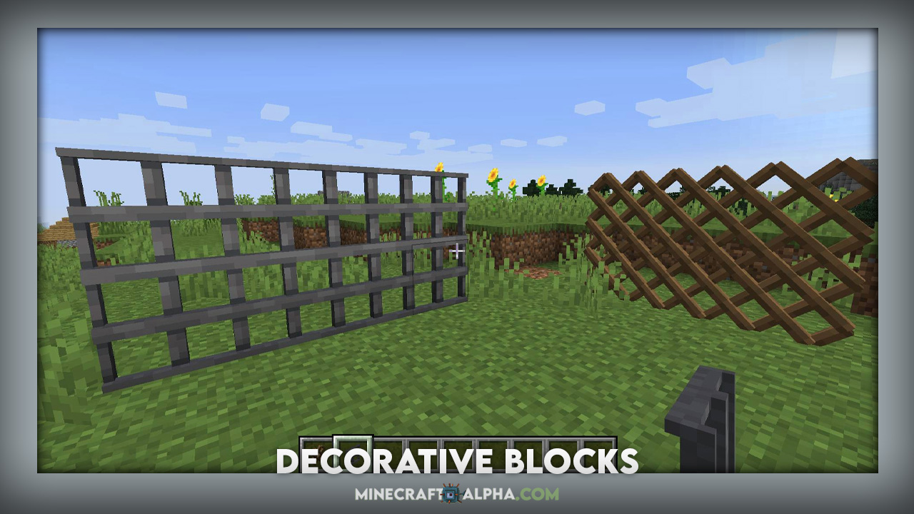Minecraft Decorative Blocks Mod 1.18.1 (Sick New Decoration Blocks)