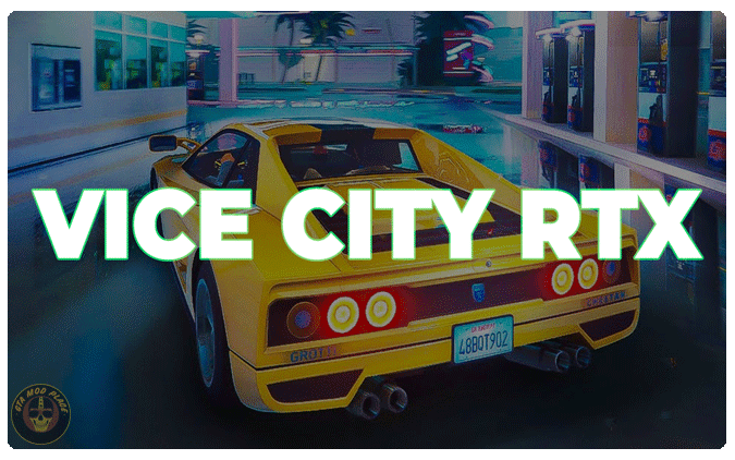 GTA Vice City RTX Graphics Mod