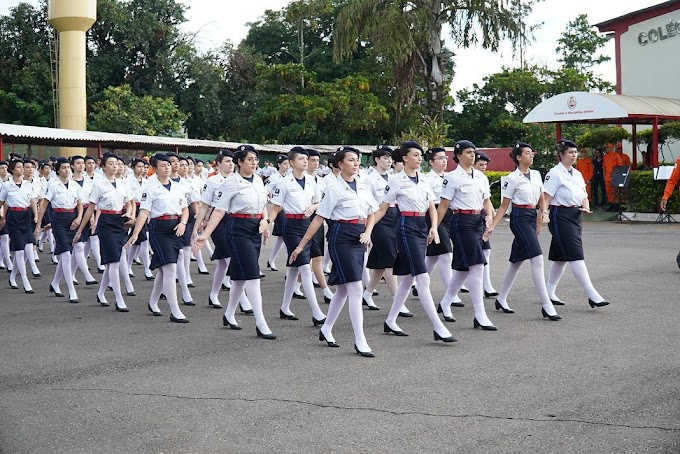 Orgulho e tradição na cerimônia e entrega de boinas no Colégio Militar Dom Pedro II