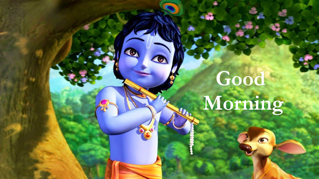 Good Morning Lord Little Krishna