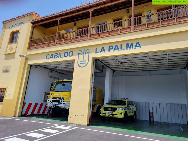 El Cabildo de La Palma traslada el Puesto de Mando Avanzado de la emergencia volcánica al Cecopin